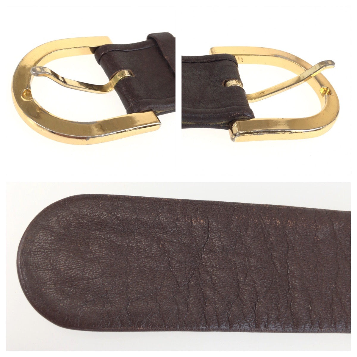 25363
Dior ディオール トロッター 65cm ブラウン ベージュ ゴールド金具 キャンバス / レザー ベルト レディース AB16