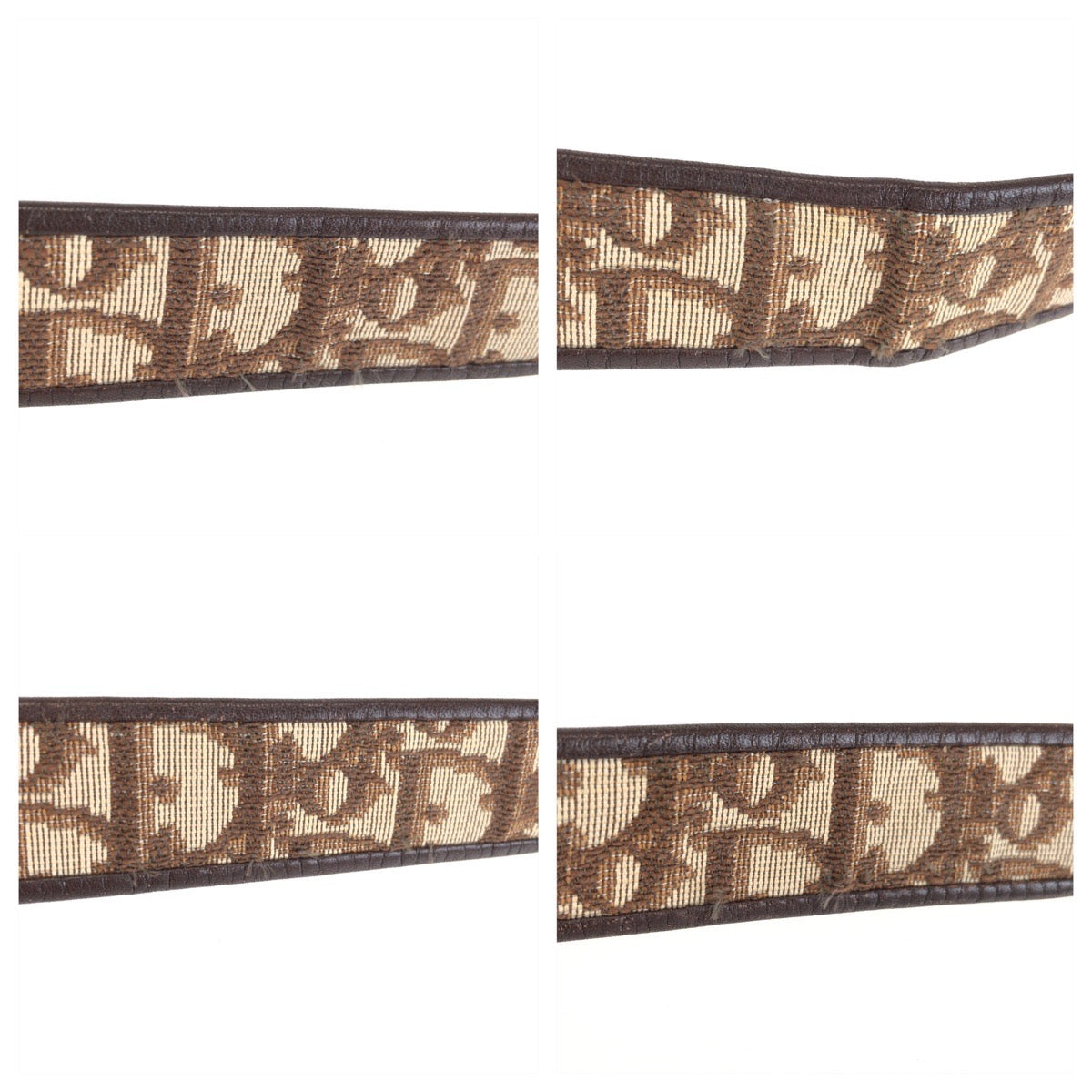 25363
Dior ディオール トロッター 65cm ブラウン ベージュ ゴールド金具 キャンバス / レザー ベルト レディース AB16