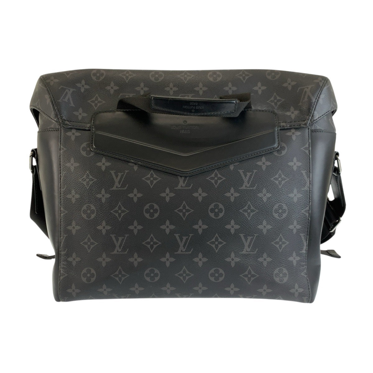 25379
LOUIS VUITTON ルイヴィトン モノグラムエクリプス メッセンジャー ヴォワヤージュMM ブラック 黒 シルバー金具 PVC M40510 ショルダーバッグ メッセンジャーバッグ メンズ ABP160