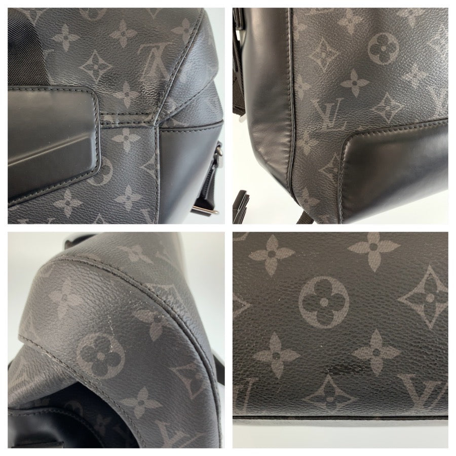 25379
LOUIS VUITTON ルイヴィトン モノグラムエクリプス メッセンジャー ヴォワヤージュMM ブラック 黒 シルバー金具 PVC M40510 ショルダーバッグ メッセンジャーバッグ メンズ ABP160