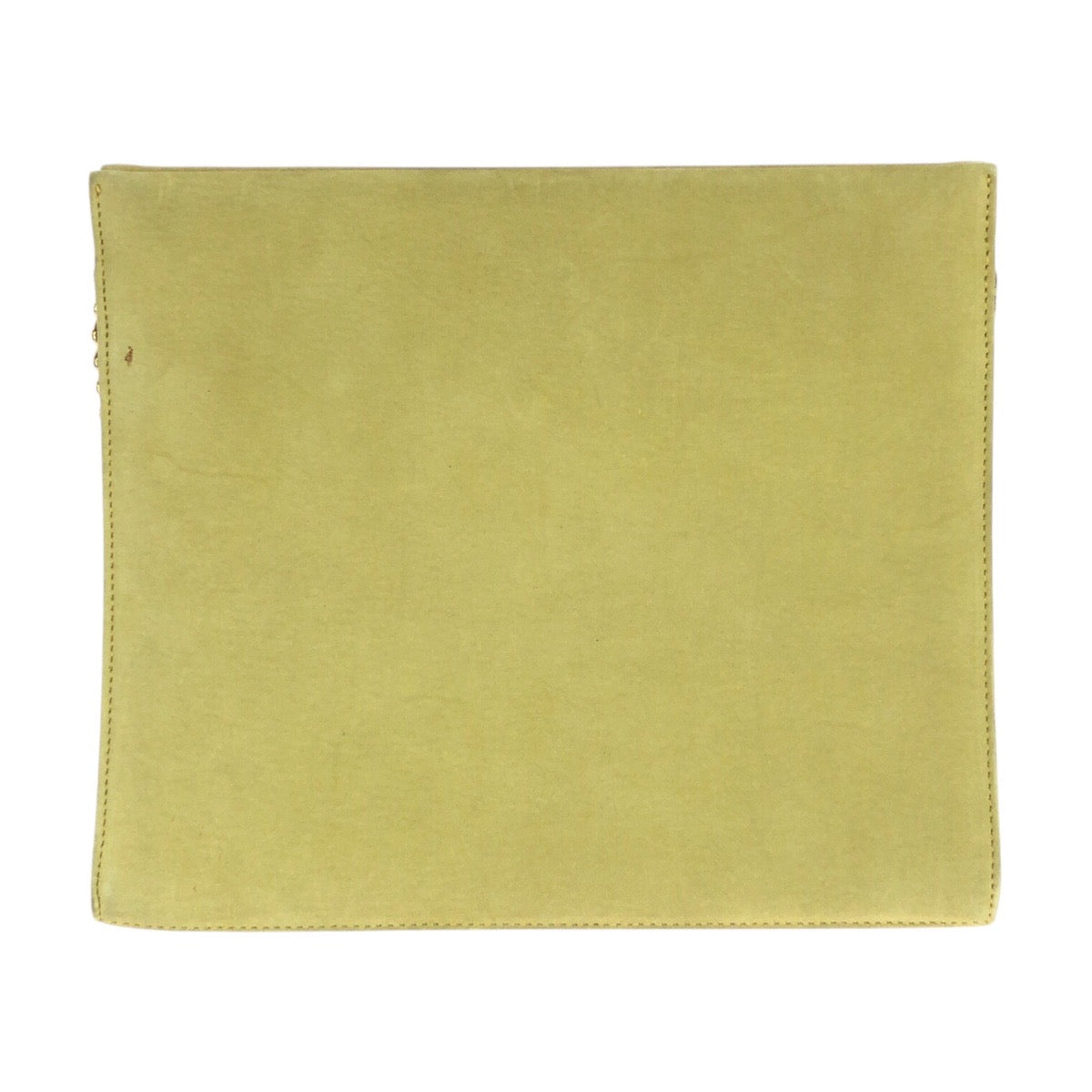 25391
Salvatore Ferragamo サルヴァトーレフェラガモ ヴィンテージ イエロー ゴールド金具 スウェード チェーンショルダーバッグ レディース ABP28