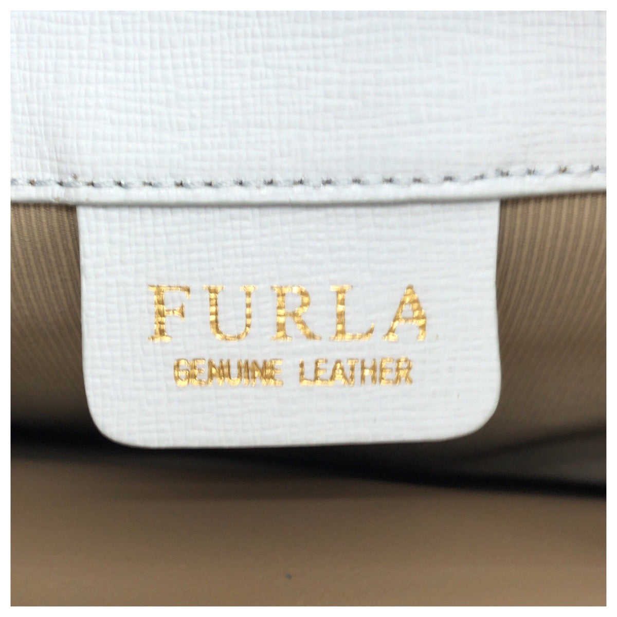 25393
Furla フルラ サリー ロゴ ライトブルー ゴールド金具 レザー トートバッグ ハンドバッグ レディース ABP10