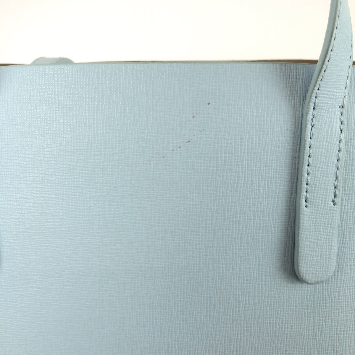 25393
Furla フルラ サリー ロゴ ライトブルー ゴールド金具 レザー トートバッグ ハンドバッグ レディース ABP10