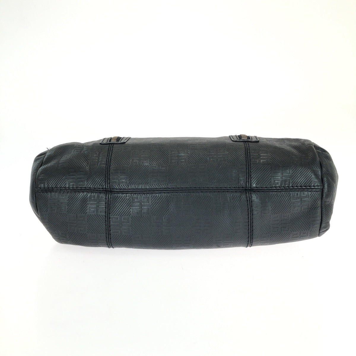 25395
GIVENCHY ジバンシィ ヴィンテージ ブラック 黒 シルバー金具 レザー トートバッグ ショルダーバッグ レディース ABP23