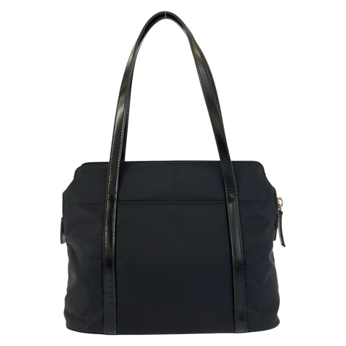 25396
GIVENCHY ジバンシィ ブラック 黒 シルバー金具 ナイロン / レザー トートバッグ ハンドバッグ レディース ABP14