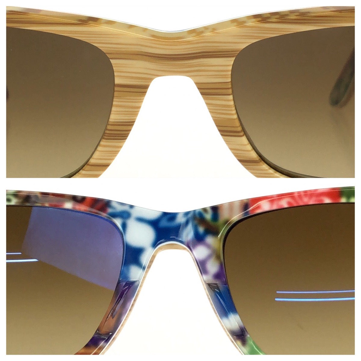25402
Ray-Ban レイバン ウェイファーラー SPECIAL SERIES #11 マルチカラー ゴールド金具 プラスチック RB2140 1138/85 サングラス 男女兼用 ウェリントン レディース A16