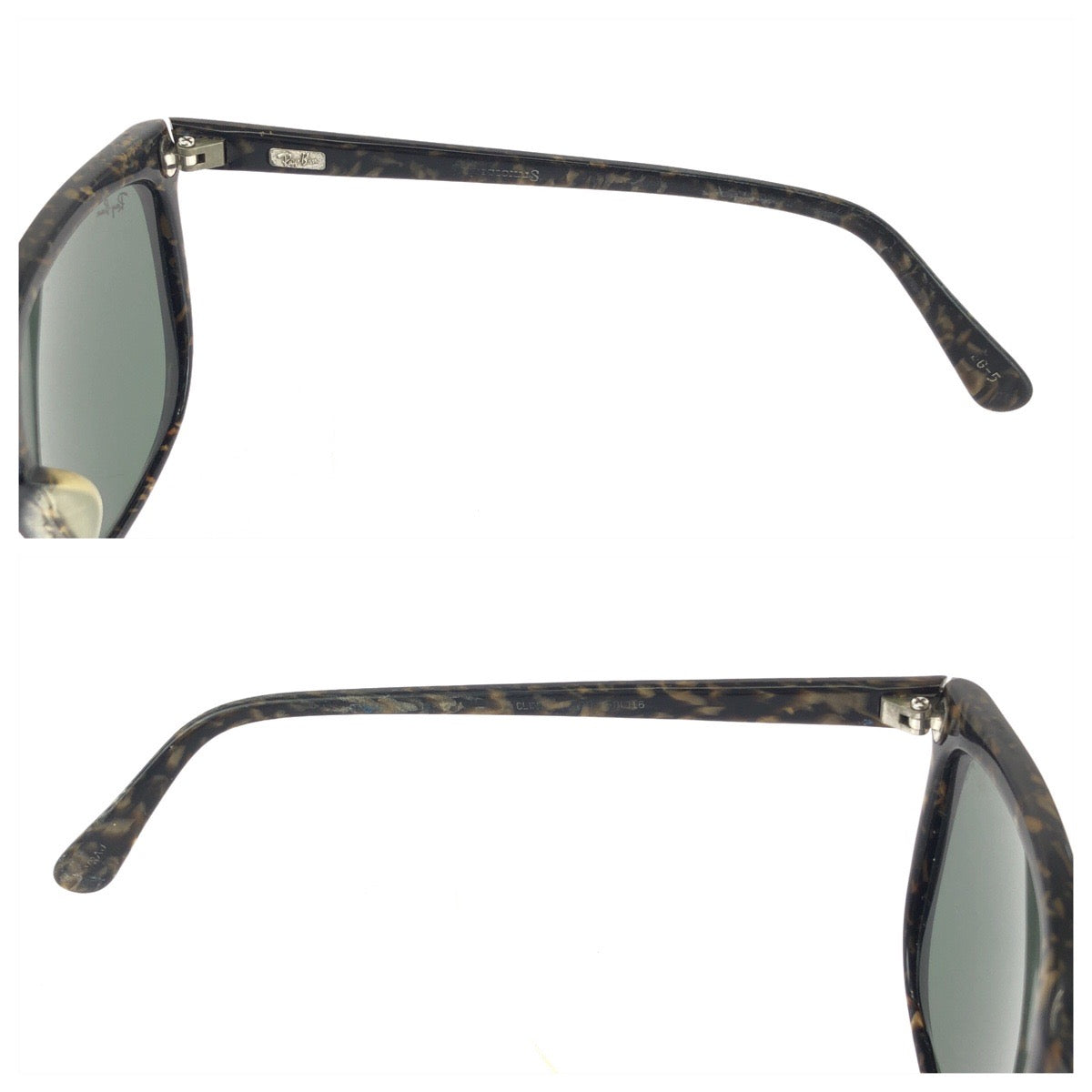 25403
Ray-Ban レイバン ヴィンテージ ボシュロム ハバナ TRADITIONALS CLINTON ブラック ブラウン グリーン プラスチック CLINTON #09 サングラス 男女兼用 ウェリントン レディース ABP21