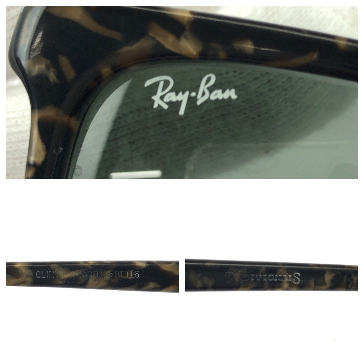 25403
Ray-Ban レイバン ヴィンテージ ボシュロム ハバナ TRADITIONALS CLINTON ブラック ブラウン グリーン プラスチック CLINTON #09 サングラス 男女兼用 ウェリントン レディース ABP21