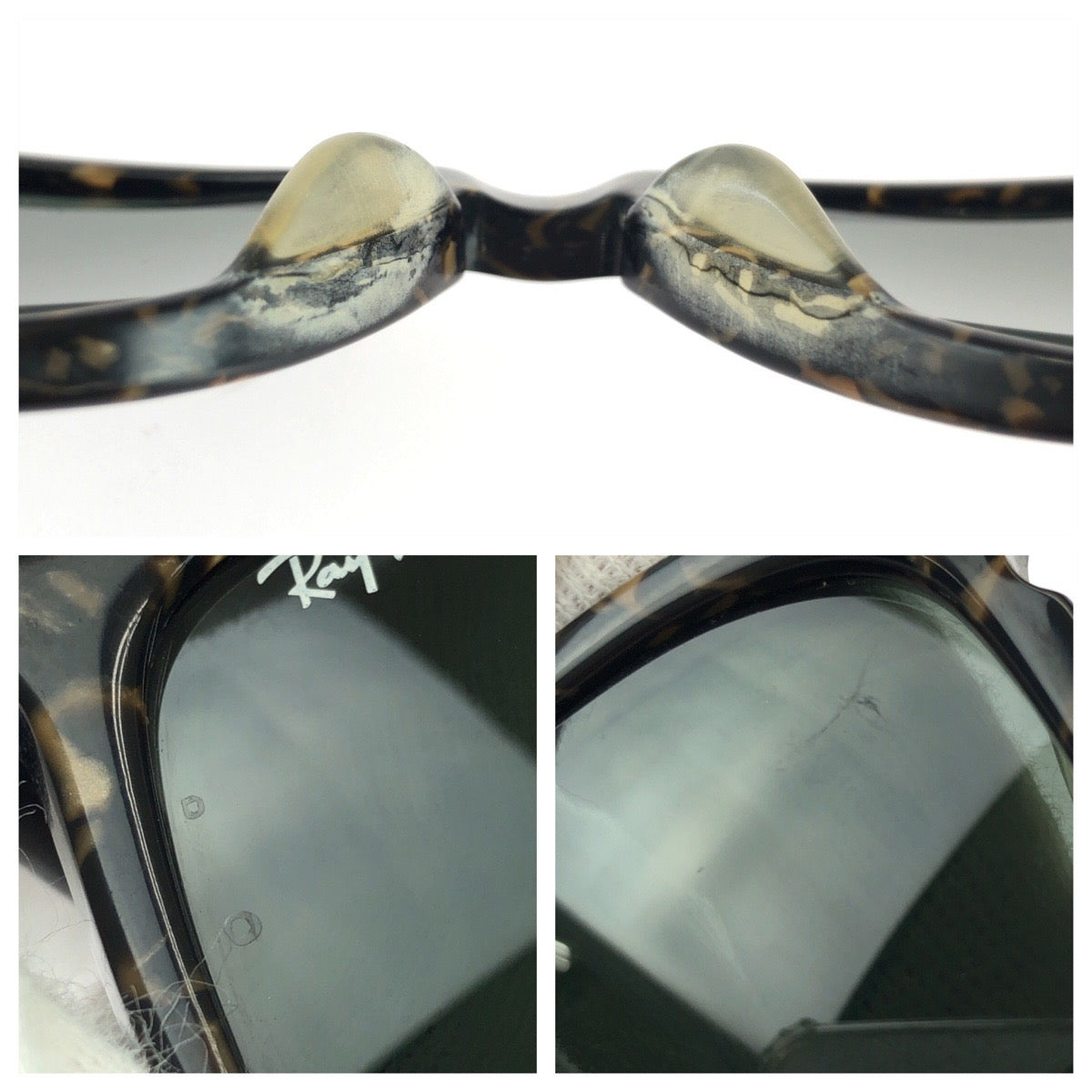 25403
Ray-Ban レイバン ヴィンテージ ボシュロム ハバナ TRADITIONALS CLINTON ブラック ブラウン グリーン プラスチック CLINTON #09 サングラス 男女兼用 ウェリントン レディース ABP21
