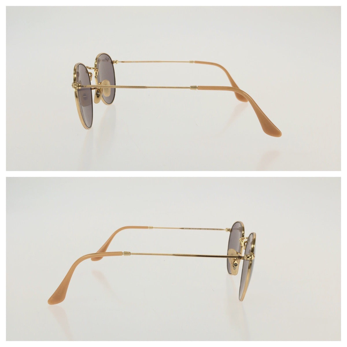 25404
Ray-Ban レイバン Round Metal ゴールド グレー プラスチック / 合金 RB3447 9064V8 サングラス 男女兼用 ラウンド レディース ABP15