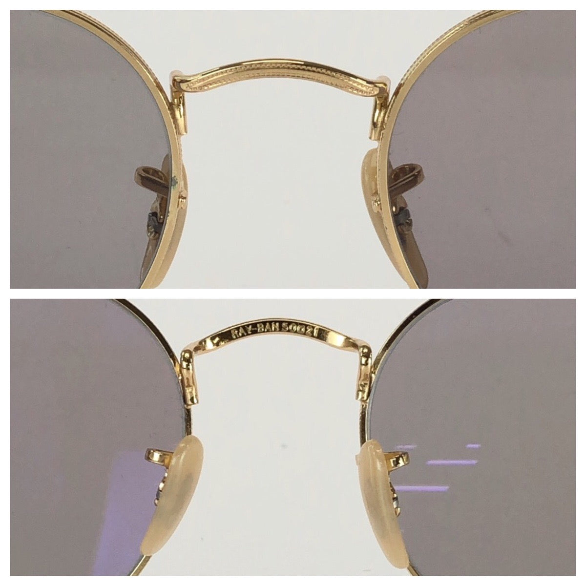 25404
Ray-Ban レイバン Round Metal ゴールド グレー プラスチック / 合金 RB3447 9064V8 サングラス 男女兼用 ラウンド レディース ABP15