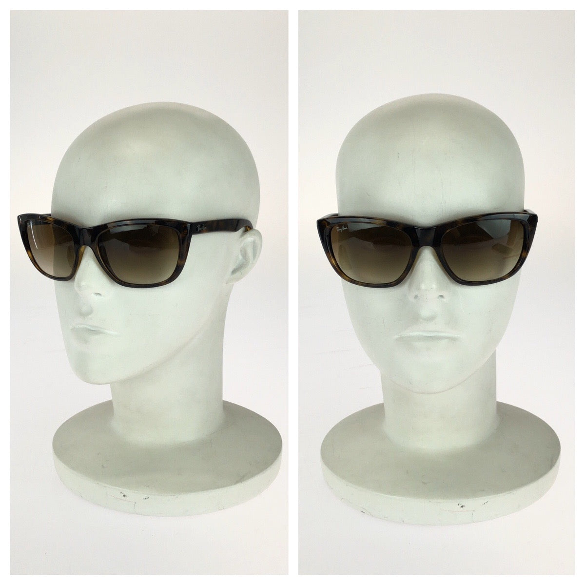 25405
Ray-Ban レイバン ハバナ ブラウン シルバー金具 プラスチック RB4154 サングラス 男女兼用 スクエア レディース ABP14