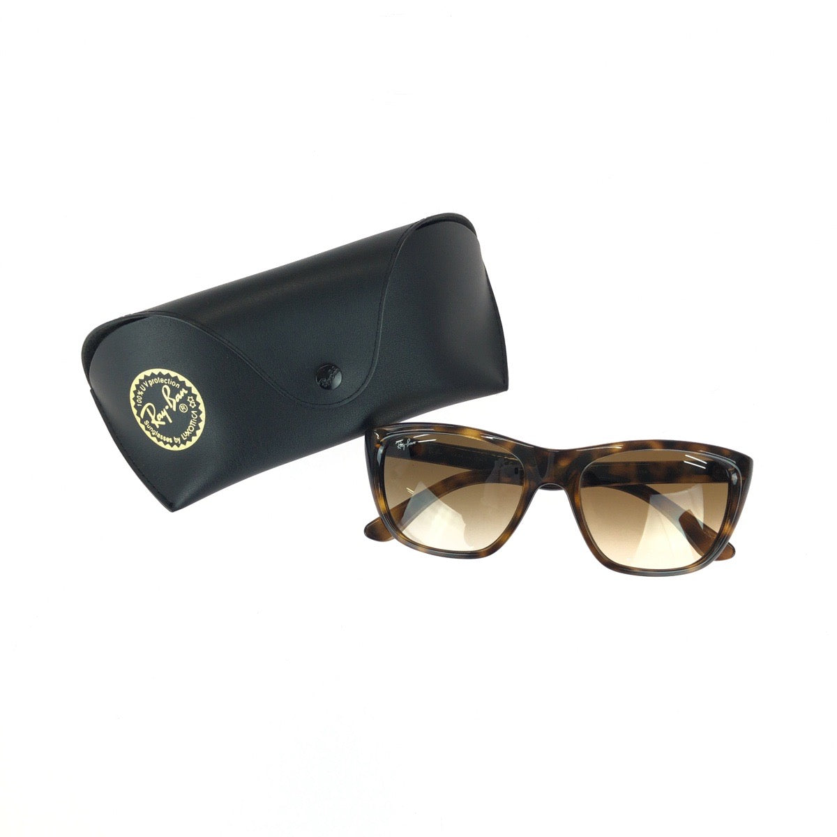 25405
Ray-Ban レイバン ハバナ ブラウン シルバー金具 プラスチック RB4154 サングラス 男女兼用 スクエア レディース ABP14