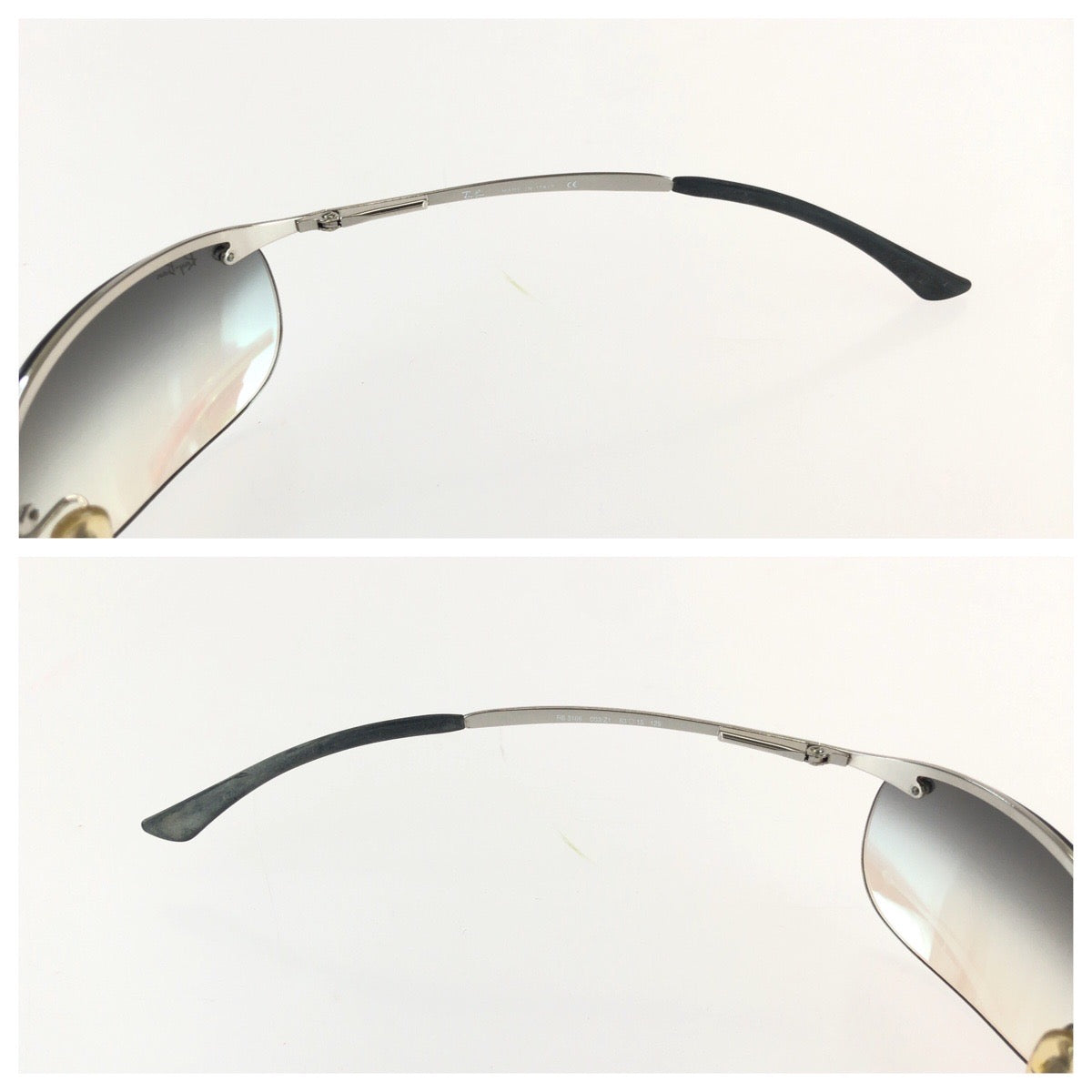 25406
Ray-Ban レイバン シルバー メタル RB3183 サングラス 男女兼用 スクエア メンズ AB10
