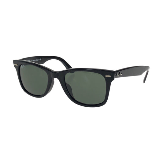 25409
Ray-Ban レイバン ORIGINAL WAYFARER ブラック グリーン シルバー金具 プラスチック / メタル RB2140 901 サングラス 男女兼用 ウェリントン レディース ABP14