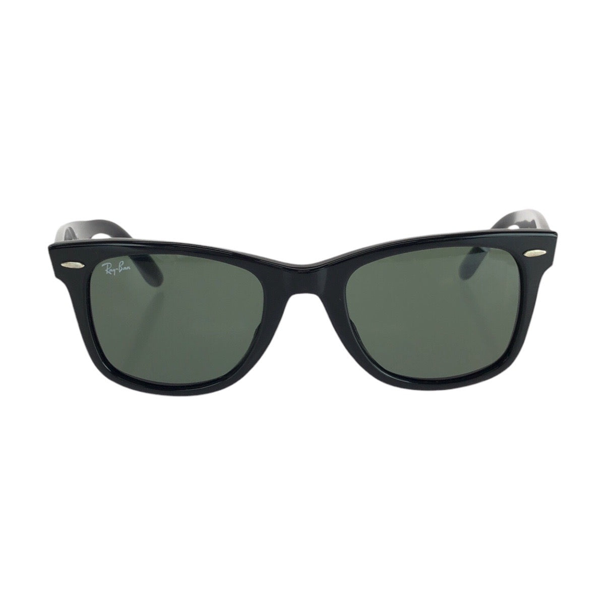 25409
Ray-Ban レイバン ORIGINAL WAYFARER ブラック グリーン シルバー金具 プラスチック / メタル RB2140 901 サングラス 男女兼用 ウェリントン レディース ABP14