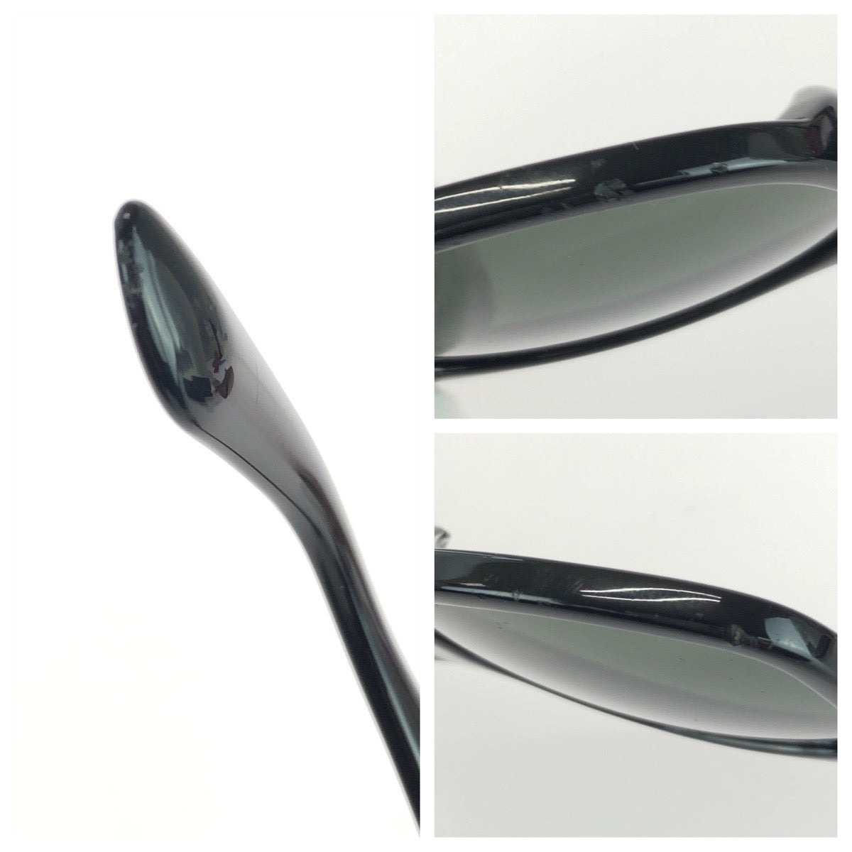 25409
Ray-Ban レイバン ORIGINAL WAYFARER ブラック グリーン シルバー金具 プラスチック / メタル RB2140 901 サングラス 男女兼用 ウェリントン レディース ABP14