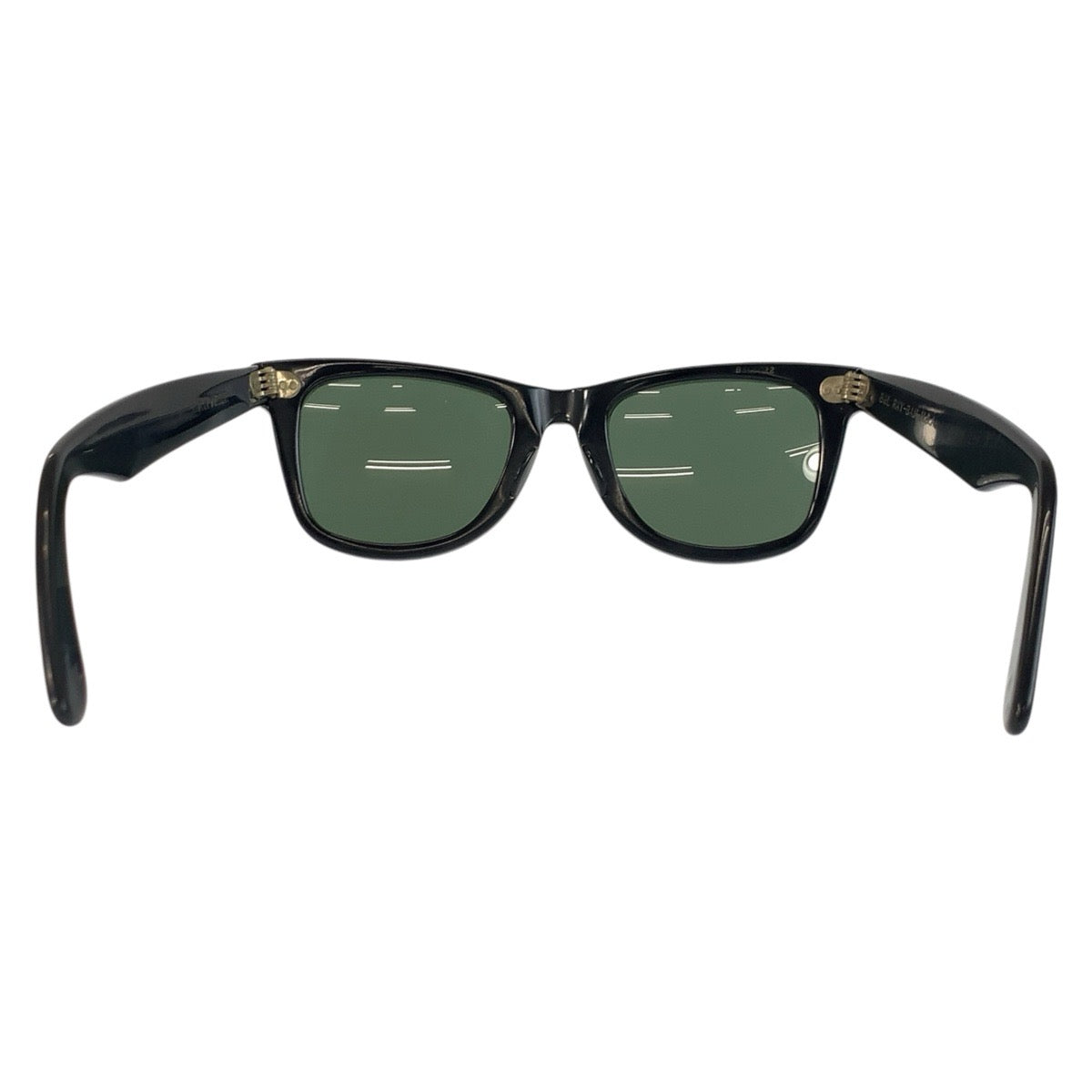 25411
Ray-Ban レイバン ヴィンテージ B&L ウェイファーラー ブラック 黒 プラスチック 5022 サングラス ウェリントン メンズ ABP21