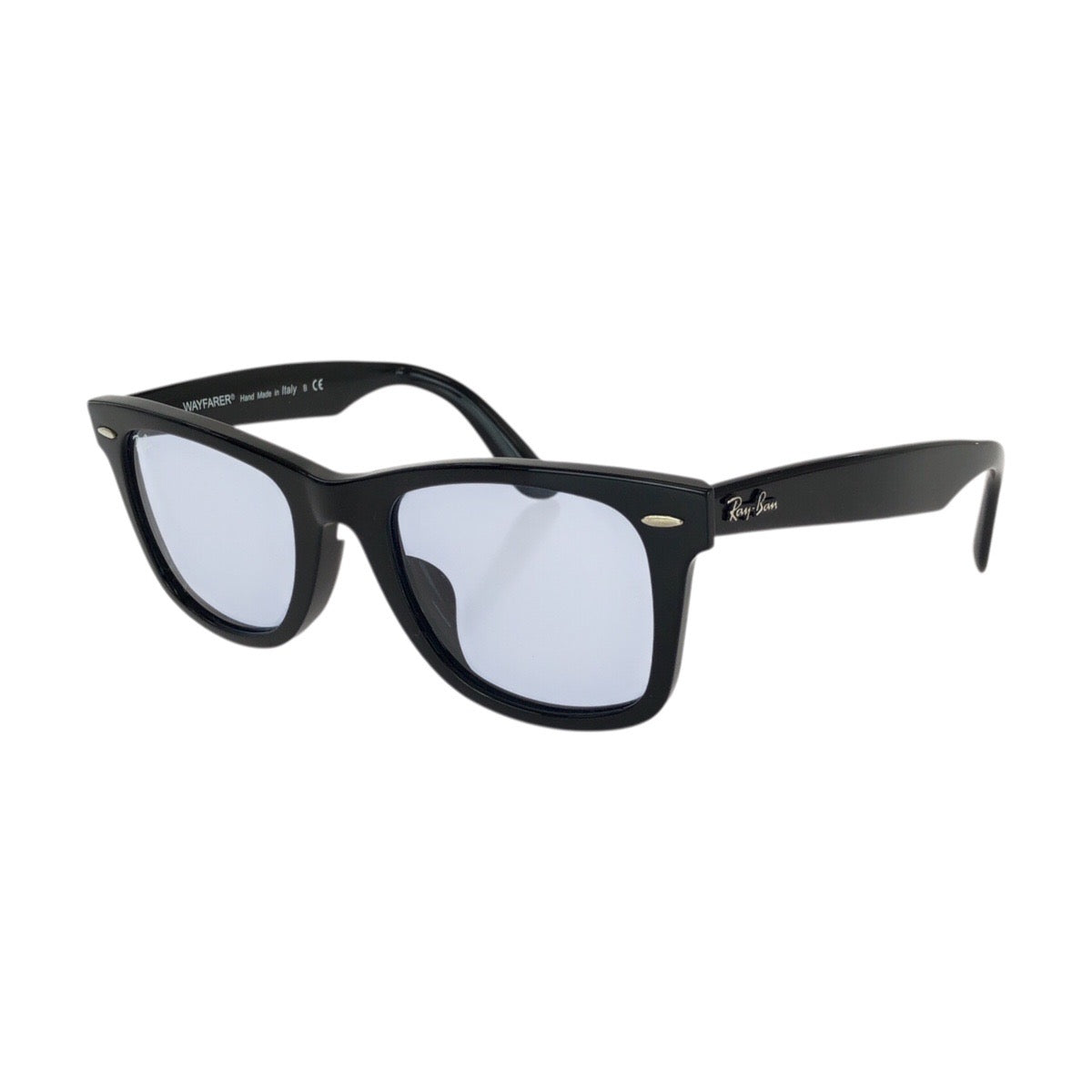 25413
Ray-Ban レイバン ORIGINAL WAYFARER CLASSIC ブラック ブルー シルバー金具 プラスチック RB2140F 901/64 サングラス 男女兼用 ウェリントン レディース ABP16