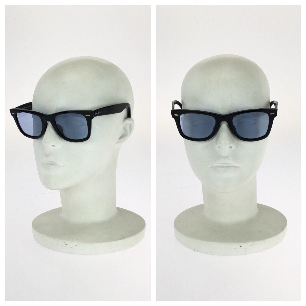 25413
Ray-Ban レイバン ORIGINAL WAYFARER CLASSIC ブラック ブルー シルバー金具 プラスチック RB2140F 901/64 サングラス 男女兼用 ウェリントン レディース ABP16
