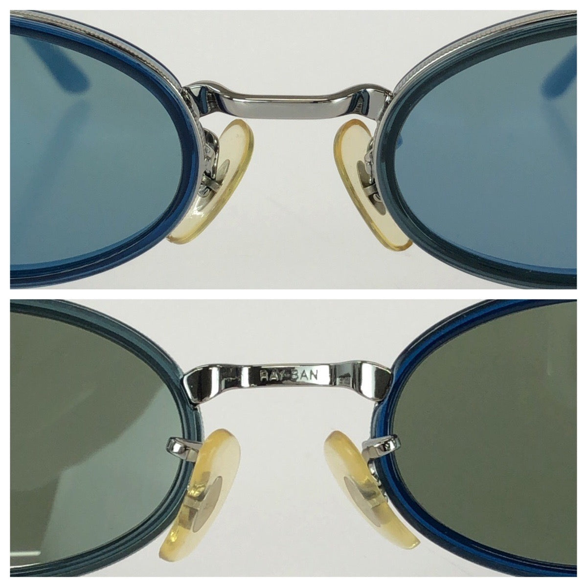25414
Ray-Ban レイバン ブルー シルバー金具 プラスチック / メタル RB3123 W3110 サングラス 男女兼用 オーバル レディース ABP21