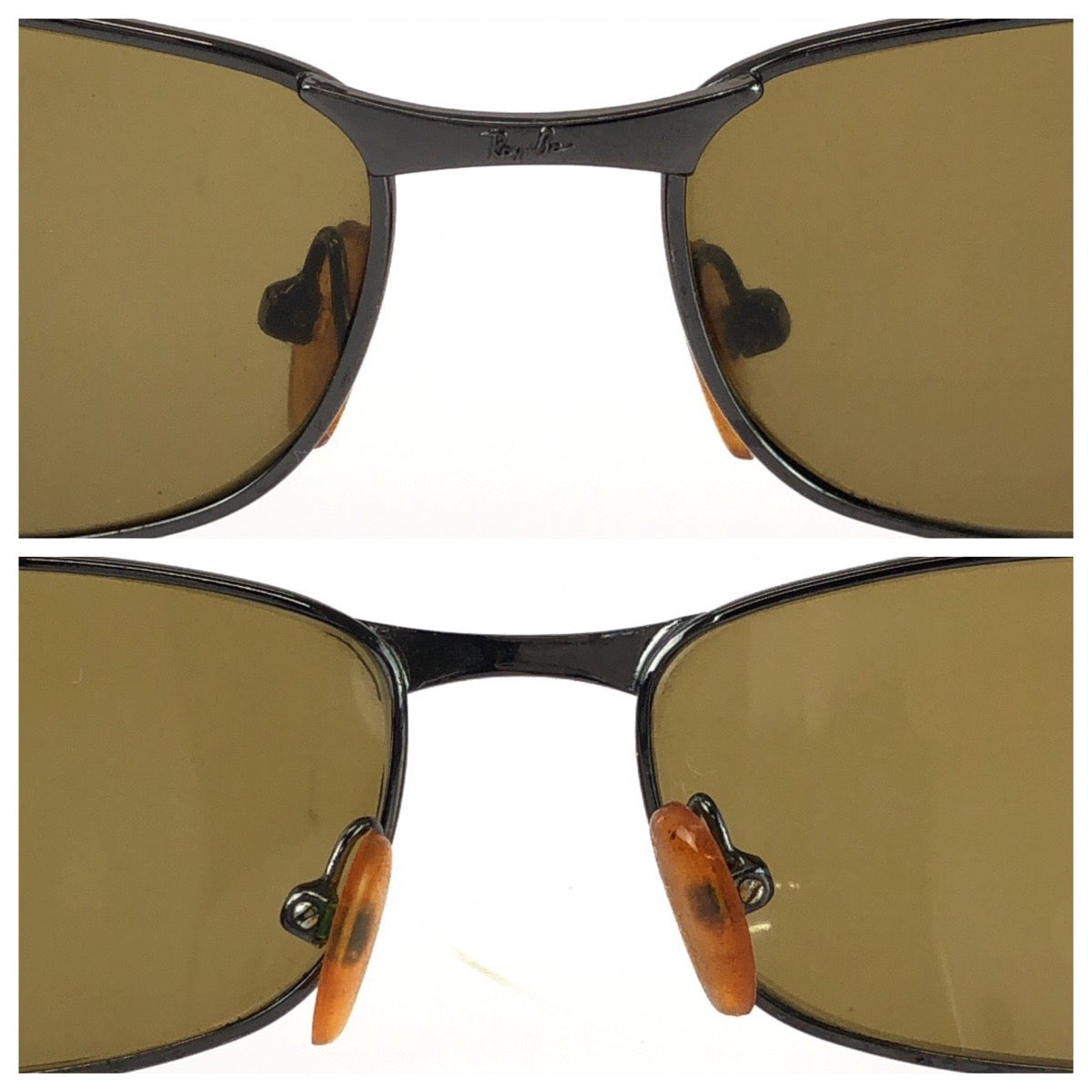 25415
Ray-Ban レイバン ヴィンテージ ボシュロム B＆L ブラウン ガンメタ金具 プラスチック / メタル サングラス 男女兼用 スクエア レディース AB14