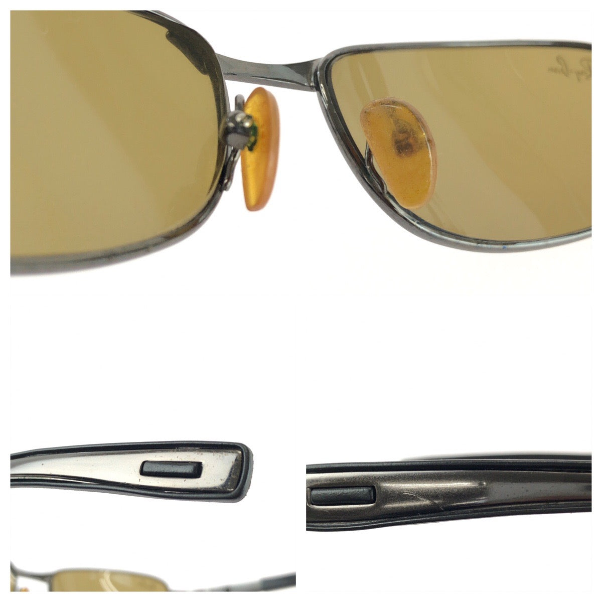25415
Ray-Ban レイバン ヴィンテージ ボシュロム B＆L ブラウン ガンメタ金具 プラスチック / メタル サングラス 男女兼用 スクエア レディース AB14