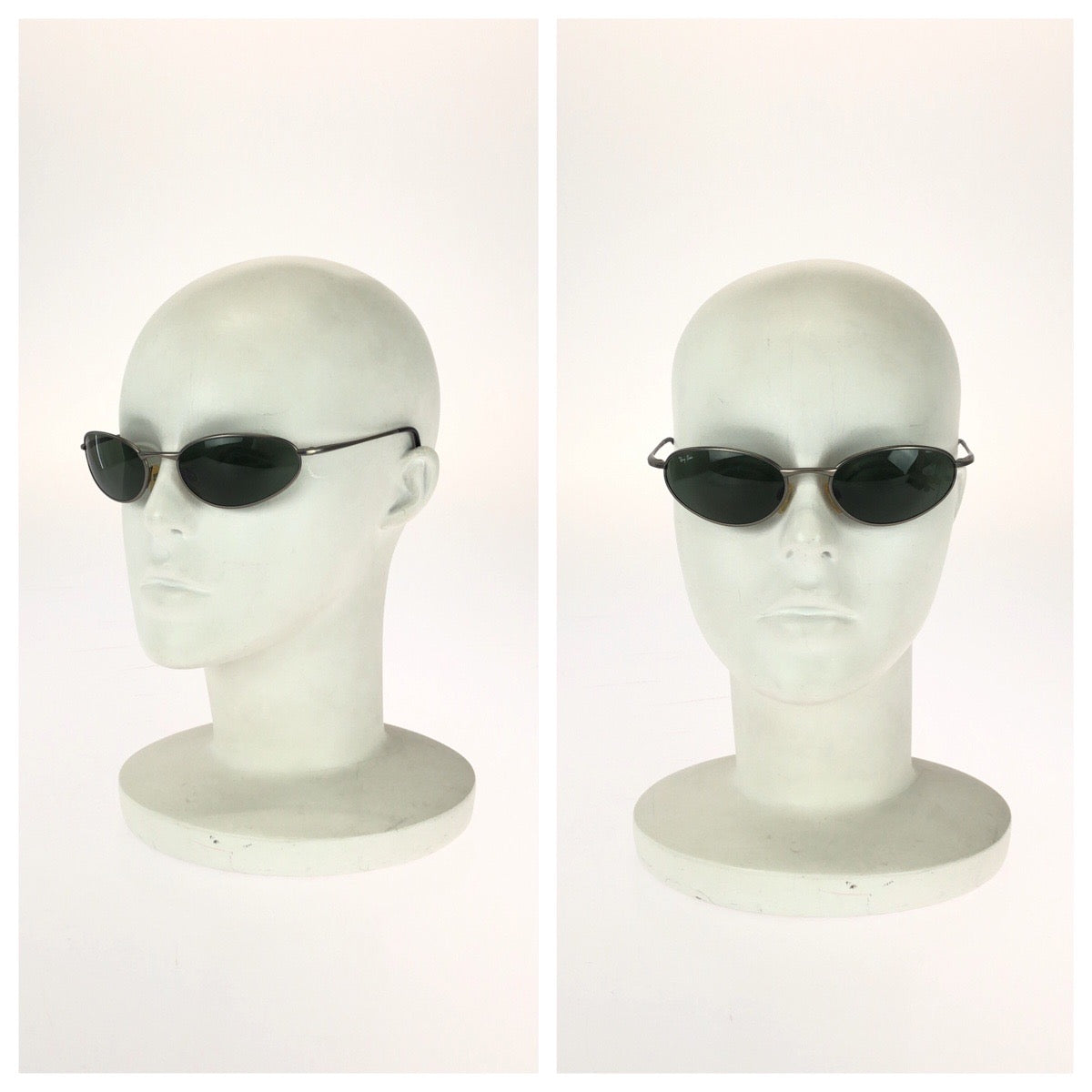 25416
Ray-Ban レイバン TITANIO シルバー ガンメタ グリーン チタン RB8012 W3118 サングラス 男女兼用 オーバル レディース ABP21