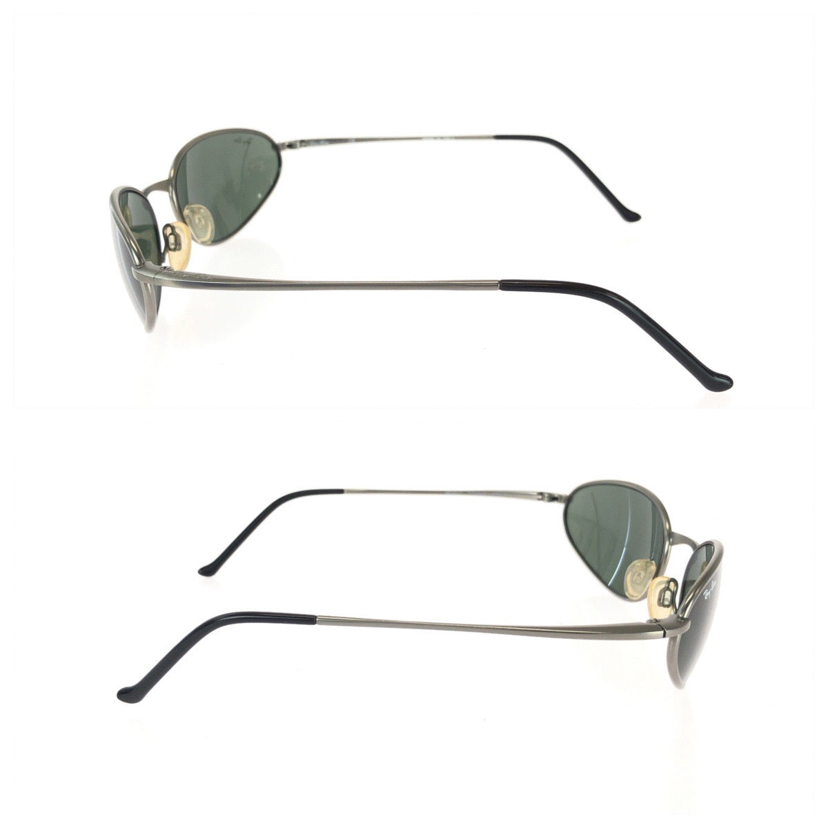 25416
Ray-Ban レイバン TITANIO シルバー ガンメタ グリーン チタン RB8012 W3118 サングラス 男女兼用 オーバル レディース ABP21