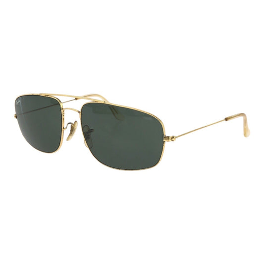 25417
Ray-Ban レイバン ヴィンテージ ボシュロム エクスプローラー グリーン ゴールド金具 メタル B&L 58□17 サングラス 男女兼用 スクエア レディース AB16