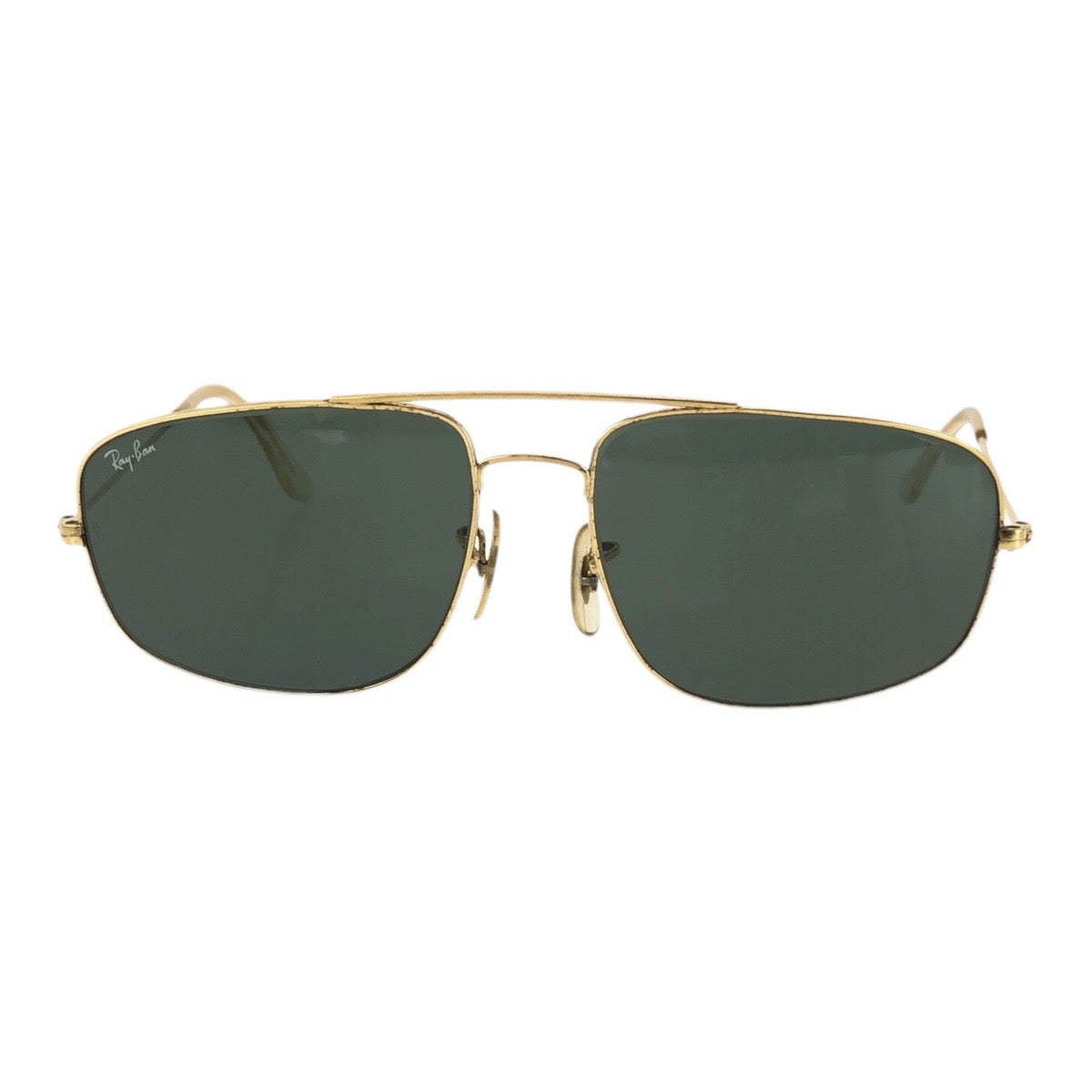 25417
Ray-Ban レイバン ヴィンテージ ボシュロム エクスプローラー グリーン ゴールド金具 メタル B&L 58□17 サングラス 男女兼用 スクエア レディース AB16