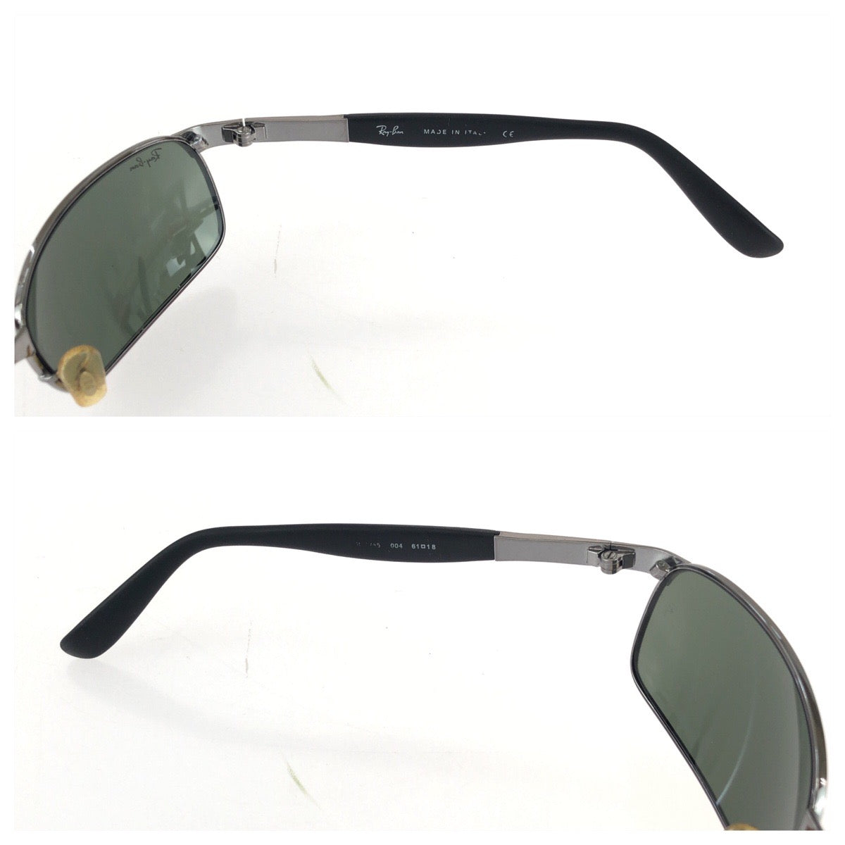 25418
Ray-Ban レイバン グリーン ガンメタ金具 合金 / プラスチック サングラス 男女兼用 スクエア レディース ABP16