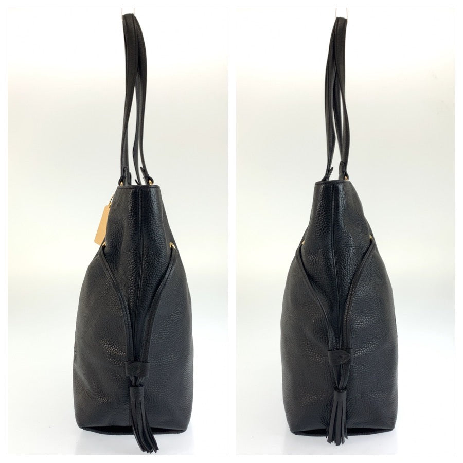 25423
COACH コーチ アンディ ブラック 黒 ゴールド金具 レザー H2279-CA200 トートバッグ ショルダーバッグ レディース A20
