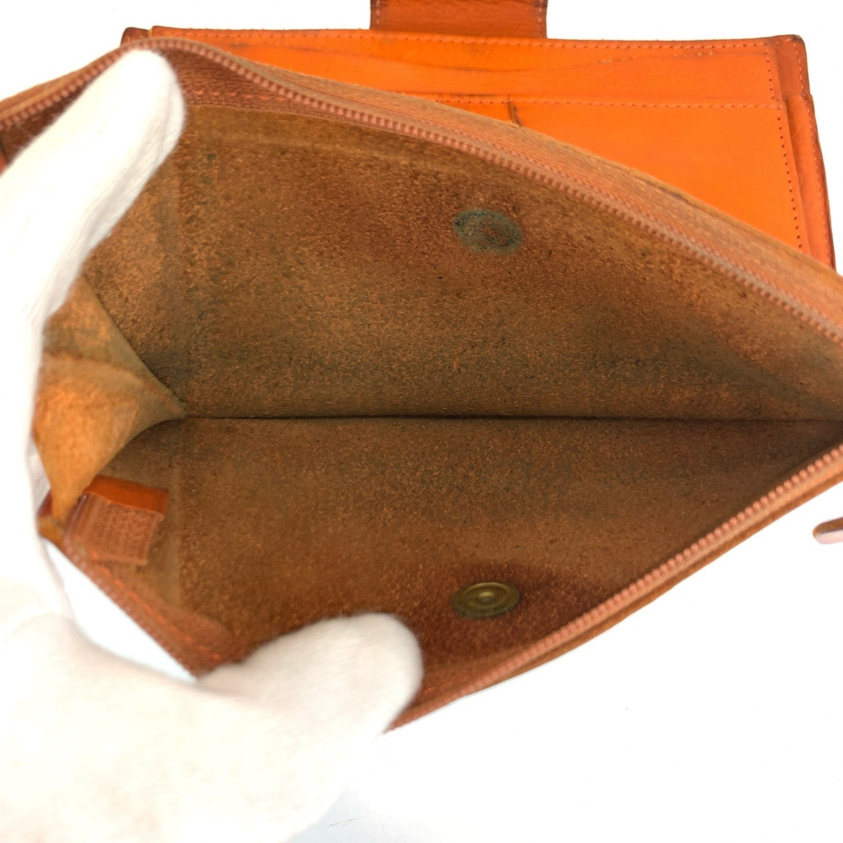 25431
IL BISONTE イルビゾンテ ブラウン レザー 長財布 ロングウォレット メンズ AB1