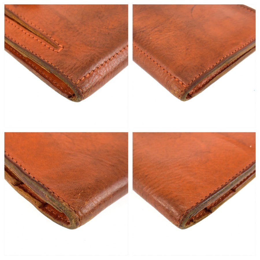 25431
IL BISONTE イルビゾンテ ブラウン レザー 長財布 ロングウォレット メンズ AB1