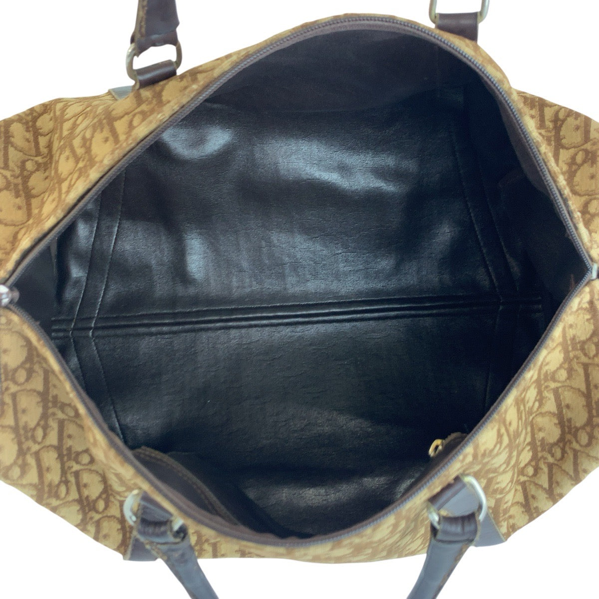 25443
Christian Dior クリスチャンディオール ヴィンテージ トロッター ブラウン ベージュ シルバー金具 キャンバス / レザー ハンドバッグ ボストンバッグ レディース AB28