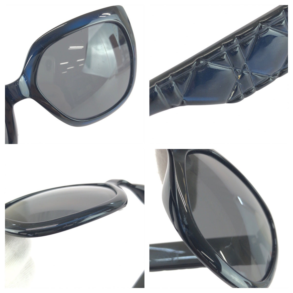 25455
Dior ディオール ロゴ ネイビー ゴールド金具 プラスチック / メタル MYDIOR3N サングラス 男女兼用 バタフライ レディース ABP21