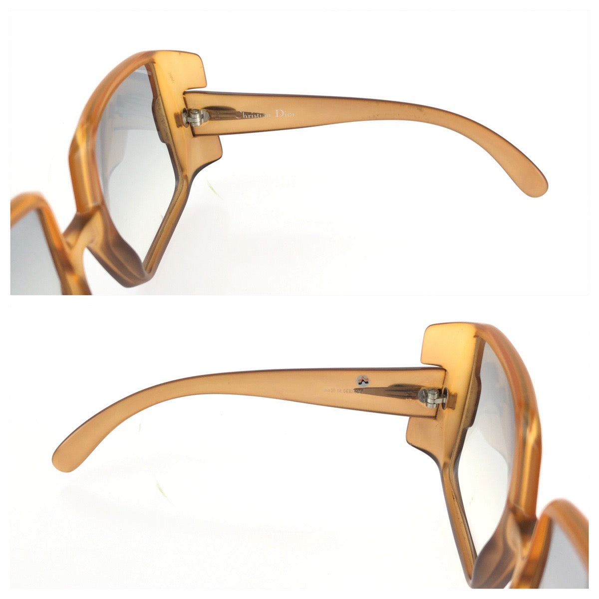 25456
Christian Dior クリスチャンディオール ヴィンテージ Optyl ブラウン シルバー金具 プラスチック 2004 サングラス 男女兼用 スクエア レディース ABP21