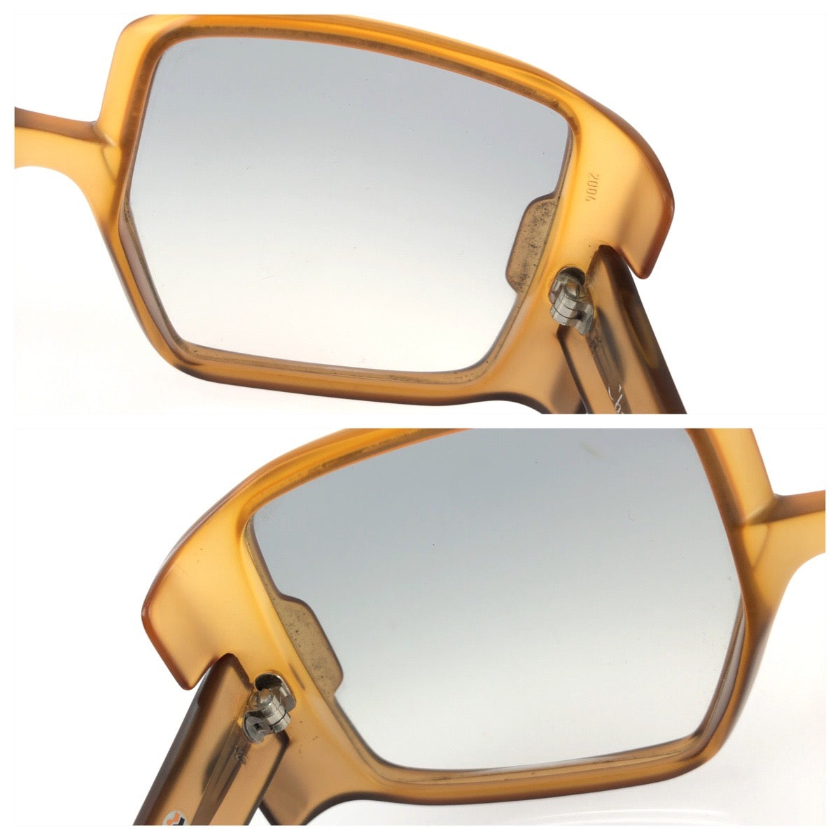 25456
Christian Dior クリスチャンディオール ヴィンテージ Optyl ブラウン シルバー金具 プラスチック 2004 サングラス 男女兼用 スクエア レディース ABP21