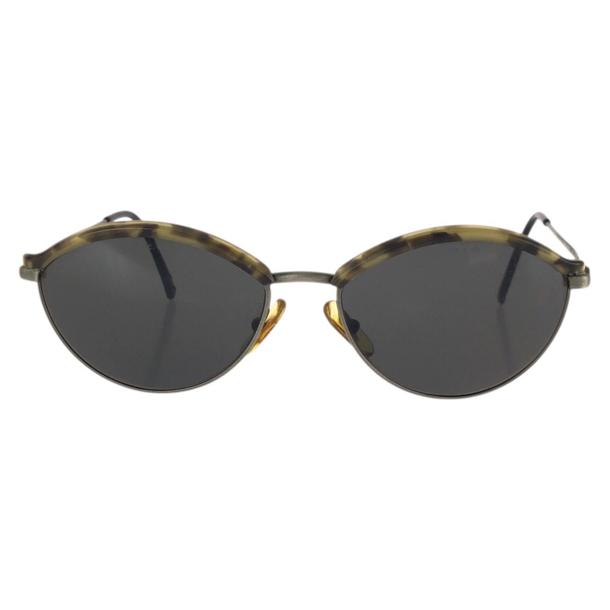 25458
GUCCI グッチ ヴィンテージ ハバナ カーキ アンティークゴールド プラスチック / メタル GG 2356/S サングラス 男女兼用 ラウンド レディース AB21