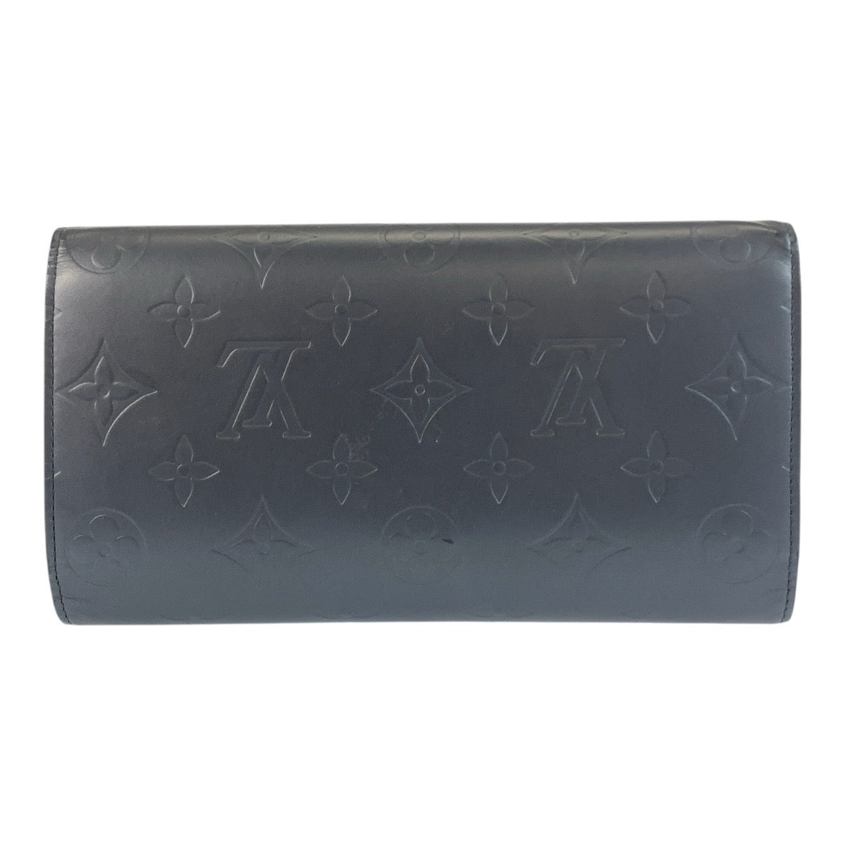 25474
LOUIS VUITTON ルイヴィトン モノグラムマット ポルトトレゾール インターナショナル ネイビー シルバー金具 レザー M65105 長財布 ロングウォレット メンズ ABP21
