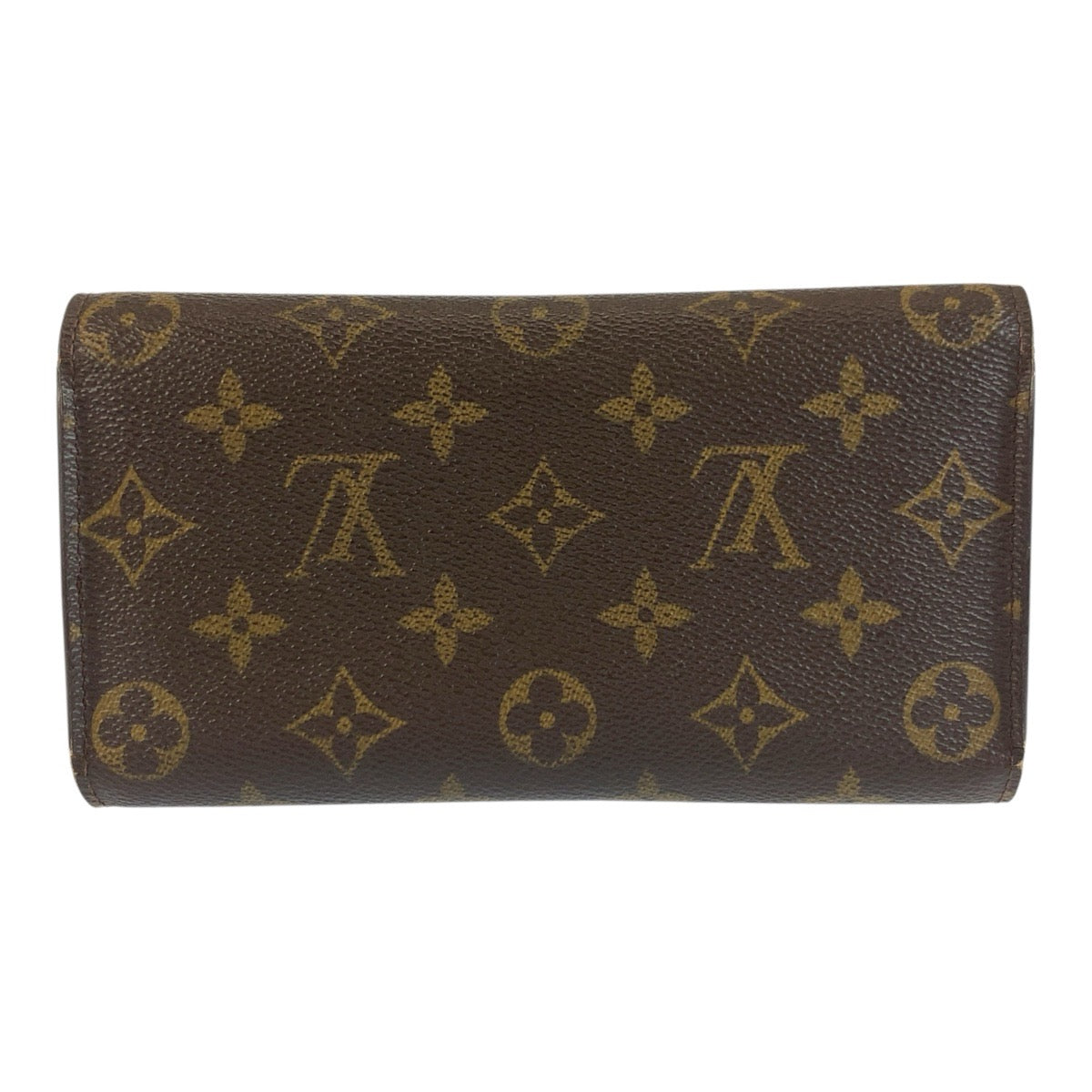 25475
LOUIS VUITTON ルイヴィトン モノグラム ポルトトレゾール インターナショナル ブラウン ゴールド金具 PVC M61215 長財布 ロングウォレット レディース AB14