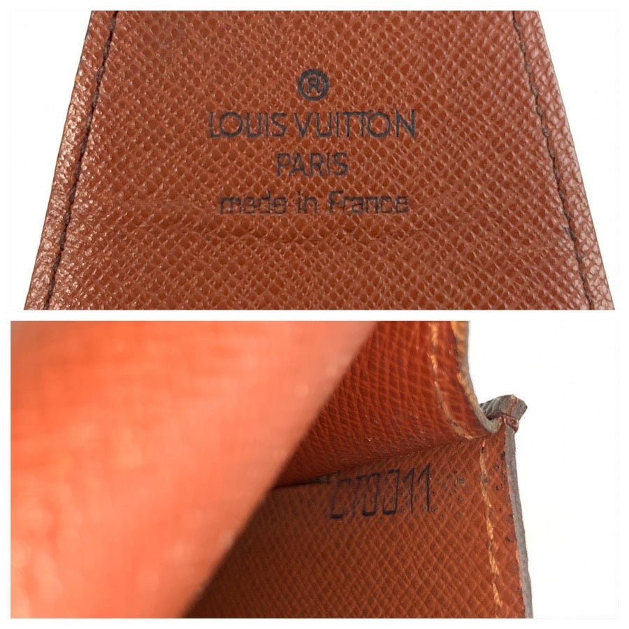 25480
LOUIS VUITTON ルイヴィトン モノグラム エテュイ シガレット ブラウン PVC M63024 シガレットケース タバコケース 男女兼用 メンズ AB7