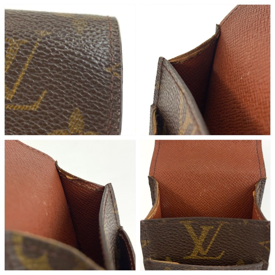 25480
LOUIS VUITTON ルイヴィトン モノグラム エテュイ シガレット ブラウン PVC M63024 シガレットケース タバコケース 男女兼用 メンズ AB7
