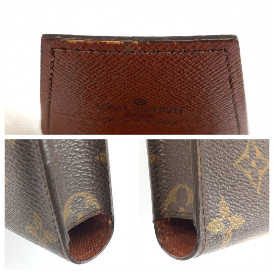 25480
LOUIS VUITTON ルイヴィトン モノグラム エテュイ シガレット ブラウン PVC M63024 シガレットケース タバコケース 男女兼用 メンズ AB7