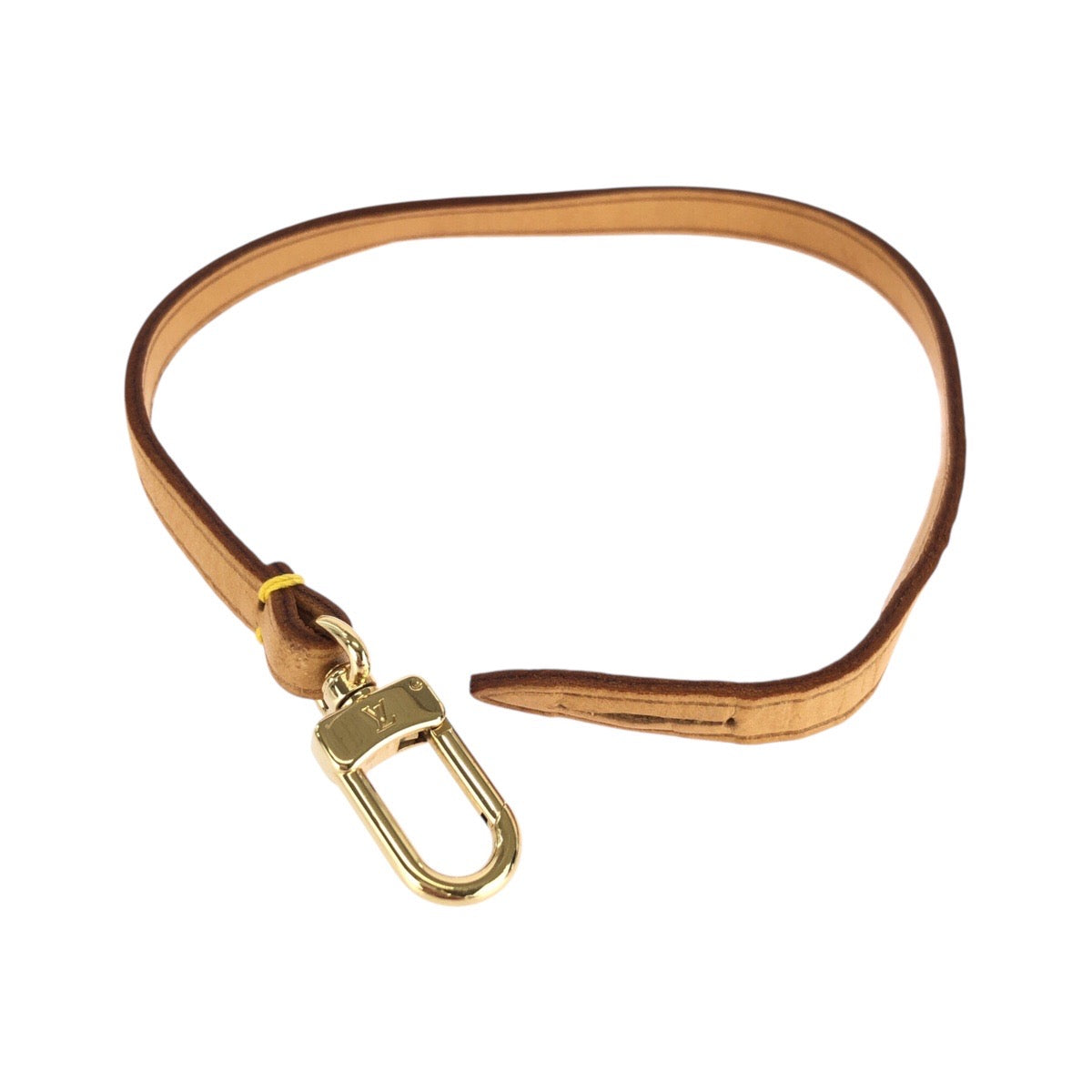 25482
LOUIS VUITTON ルイヴィトン アクセソワール アクセサリーポーチ ベージュ ゴールド金具 レザー ハンドルストラップのみ レディース ABP21