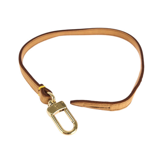 25482
LOUIS VUITTON ルイヴィトン アクセソワール アクセサリーポーチ ベージュ ゴールド金具 レザー ハンドルストラップのみ レディース ABP21