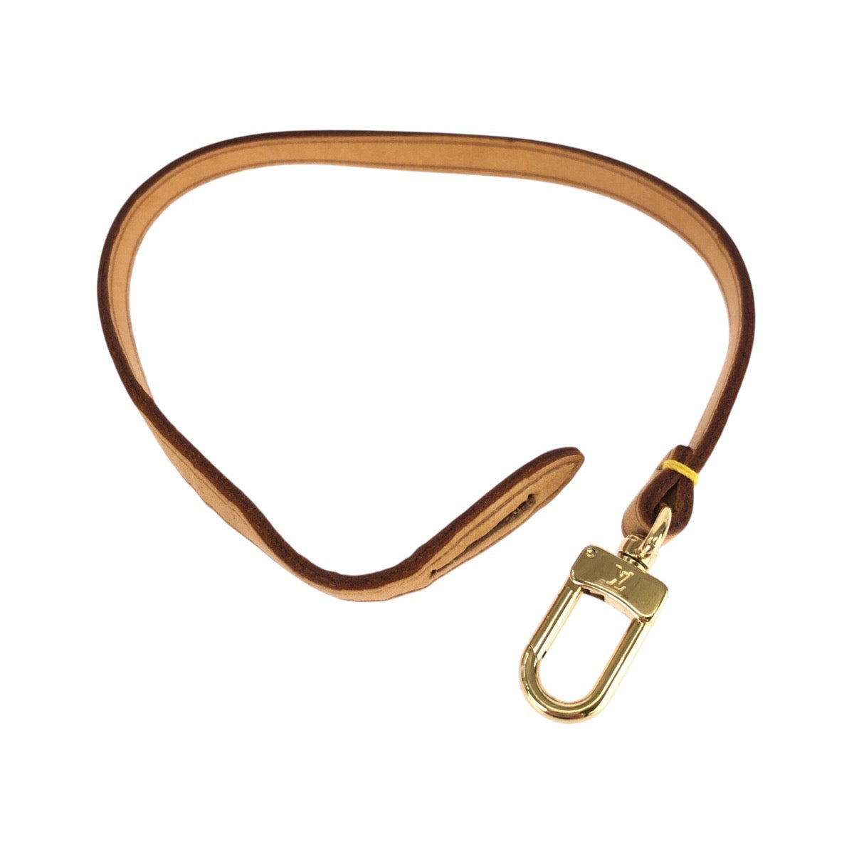 25482
LOUIS VUITTON ルイヴィトン アクセソワール アクセサリーポーチ ベージュ ゴールド金具 レザー ハンドルストラップのみ レディース ABP21