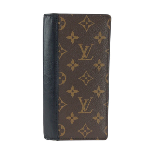 25501
LOUIS VUITTON ルイヴィトン モノグラム マカサー ポルトフォイユ ブラザ ブラウン シルバー金具 PVC M69410 長財布 ロングウォレット メンズ AB16