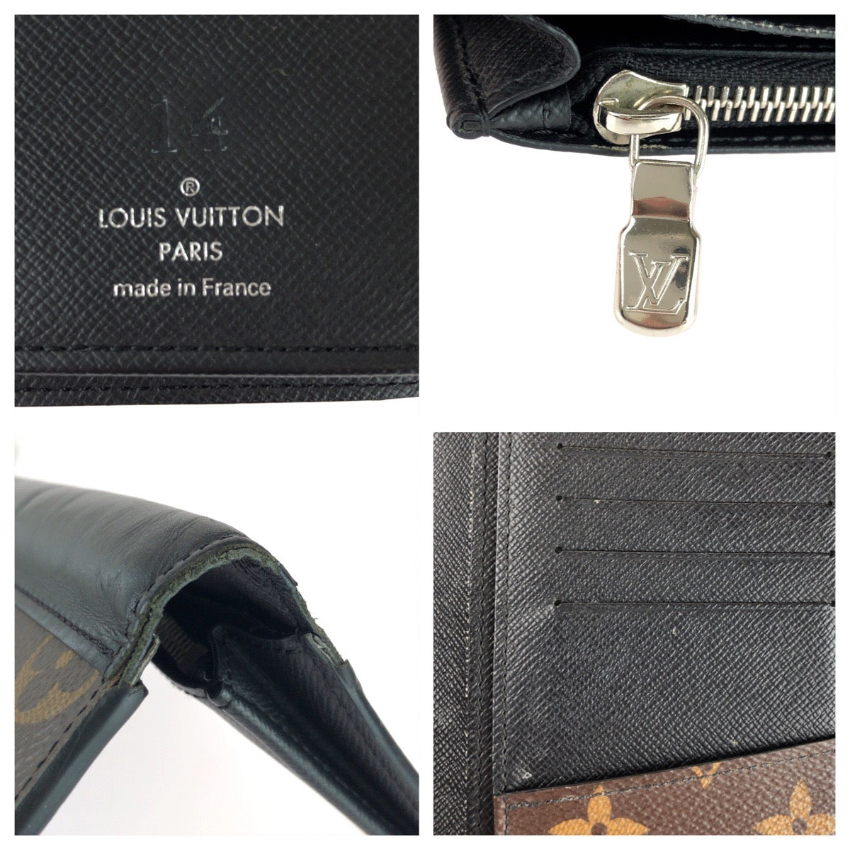 25501
LOUIS VUITTON ルイヴィトン モノグラム マカサー ポルトフォイユ ブラザ ブラウン シルバー金具 PVC M69410 長財布 ロングウォレット メンズ AB16